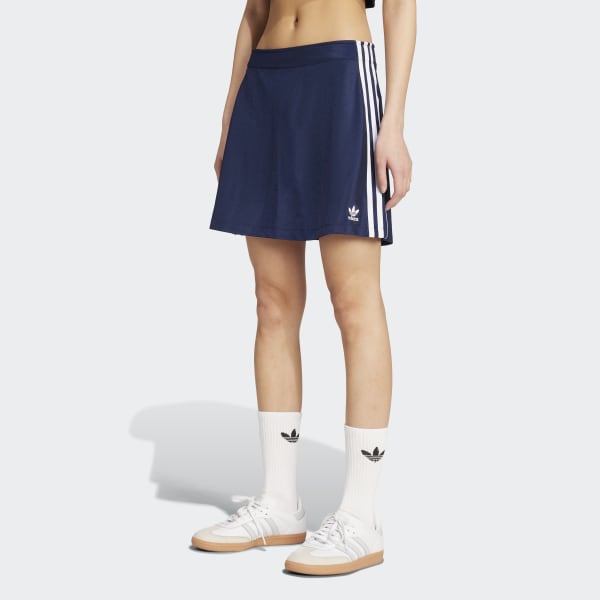 【ADIDAS】Adidas Color 3S Mini Skirt JD0314 adidas Adicolor 3-Stripes Mini Skirt - Purple | adidas Finland