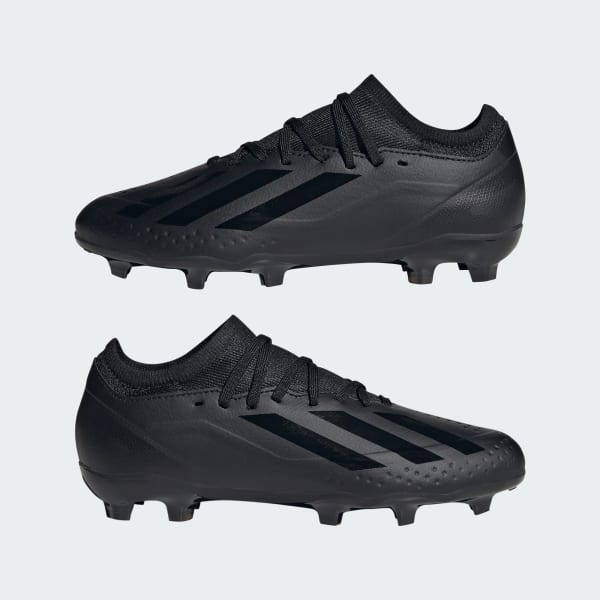 adidas Black Cleats Firm Ground Crazyfast.3 | - Soccer adidas | Kids\' X Soccer US