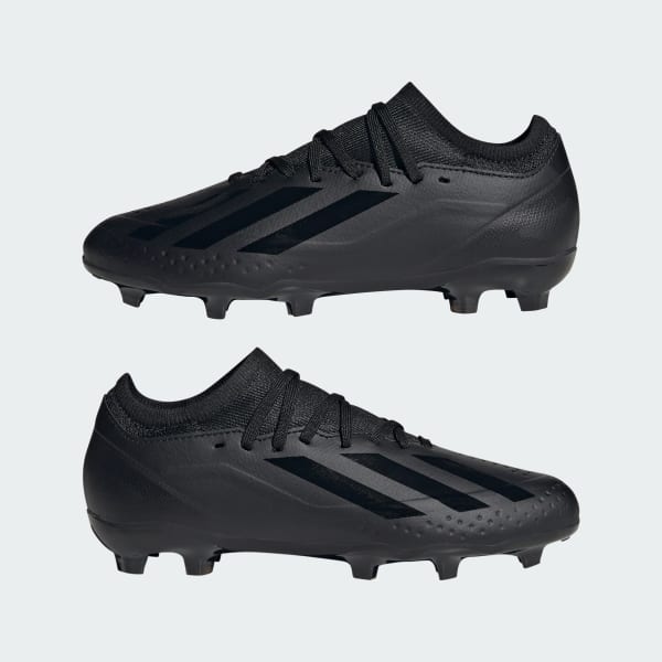 Adidas black football shoes hotsell