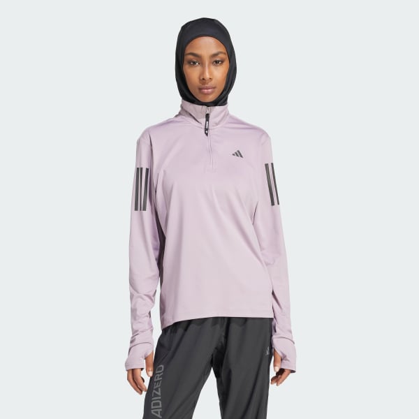 Giacca Own the Run Half Zip Viola adidas adidas Switzerland