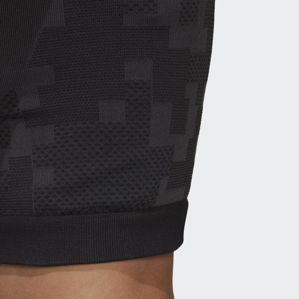 Gris Sujetador adidas x Karlie Kloss Seamless Knit Layered TF110