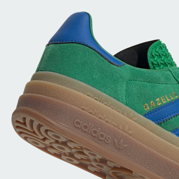 ■adidas■ Gazelle Bold W Green Blue IE1370 adidas Gazelle Bold Shoes - Zielony | adidas Poland