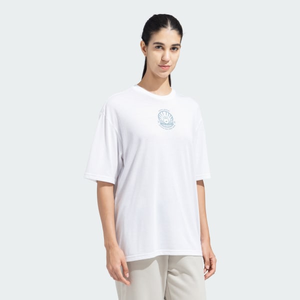 White Strong Training Tee