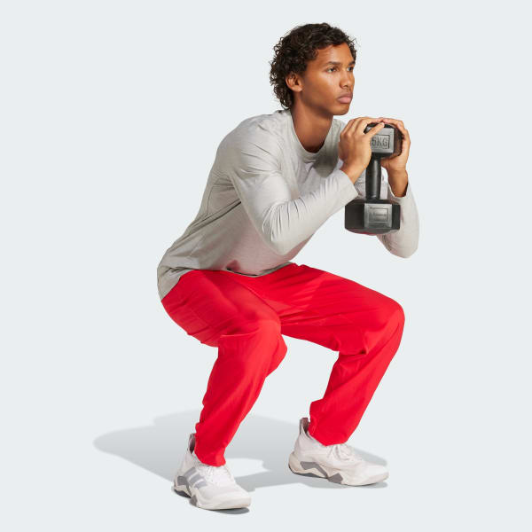 Gri Train Essentials Uzun Kollu İçlik Tişört