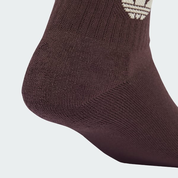 Pink Mid Crew Socks 3 Pairs
