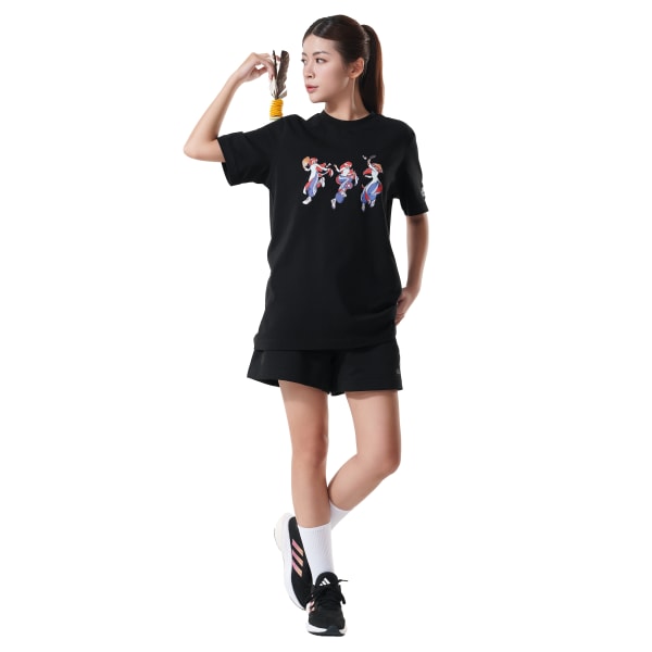 Black VN Sporty Lady II Black Tee