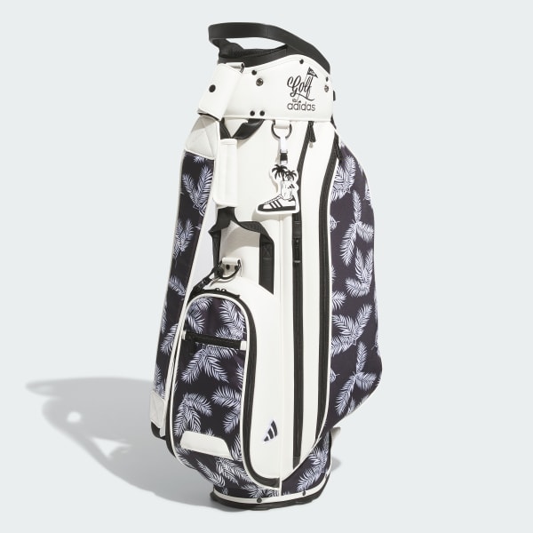 White Graphic Stand Golf Bag
