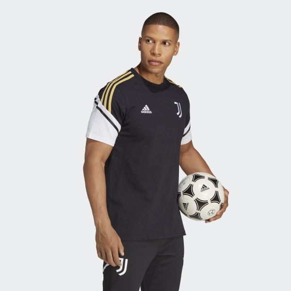 Negro Remera de Entrenamiento Condivo 22 Juventus