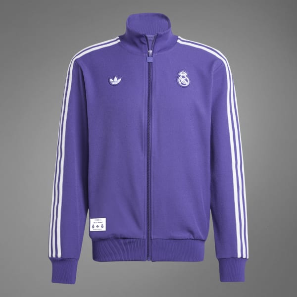 adidas Real Madrid トラックジャケット　銀河系軍団 adidas Real Madrid トラックジャケット 銀河系軍団 - メルカリ