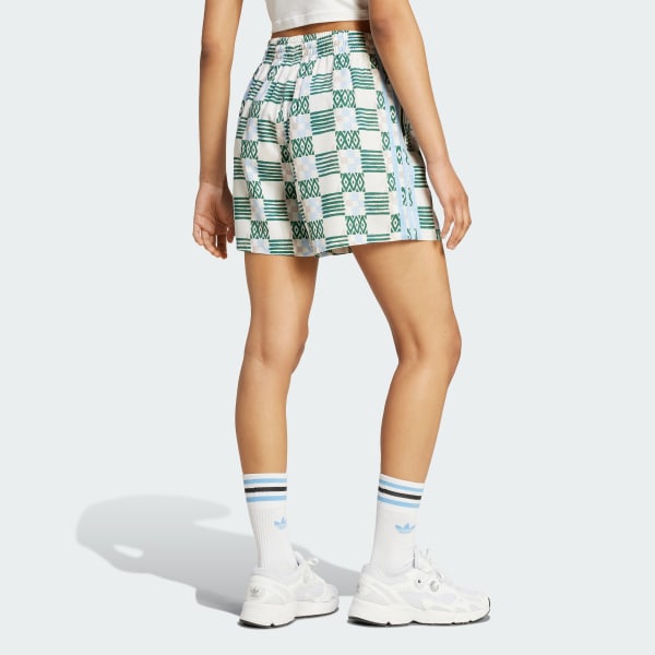Multicolor Shorts Alargados 80s