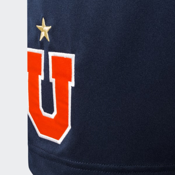 Azul Shorts Local Club Universidad de Chile