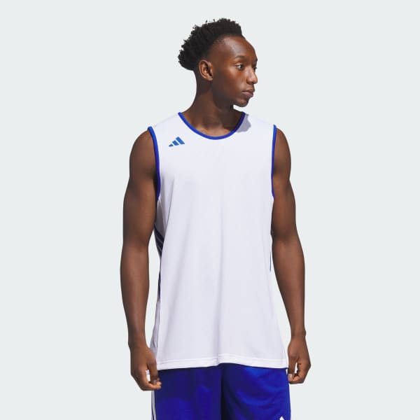 Blu Maglia da basket 3G Speed Reversible AEROREADY