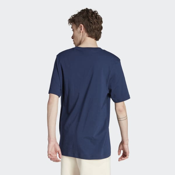 adidas Trefoil Essentials Tee - Blue | Men's Lifestyle | adidas US