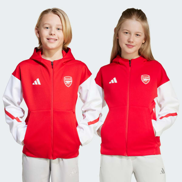 adidas Arsenal ADIDAS Z.N.E. Anthem Jacket Kids - Red | Free