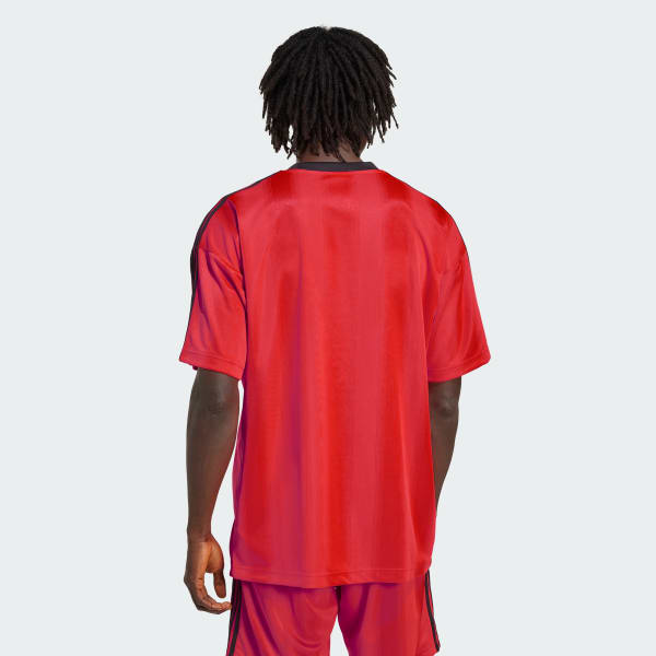 adidas Adicolor Jacquard Jersey - Red | Free Shipping with