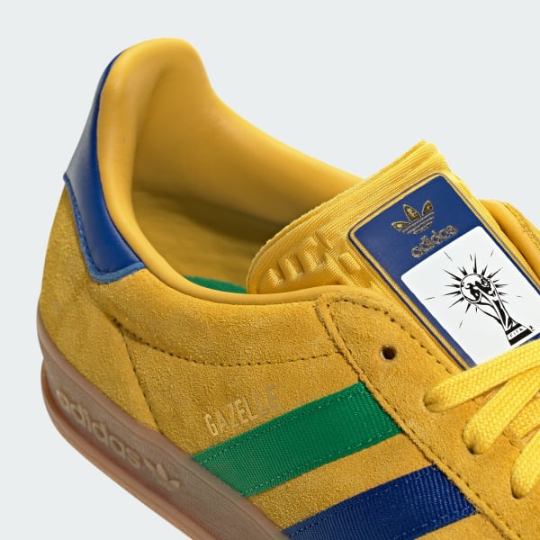adidas Gazelle Indoor Shoes - Yellow | Free Shipping with adiClub