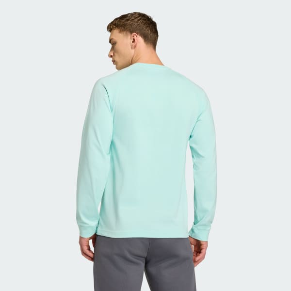 Turquoise T-shirt à manches longues Messi