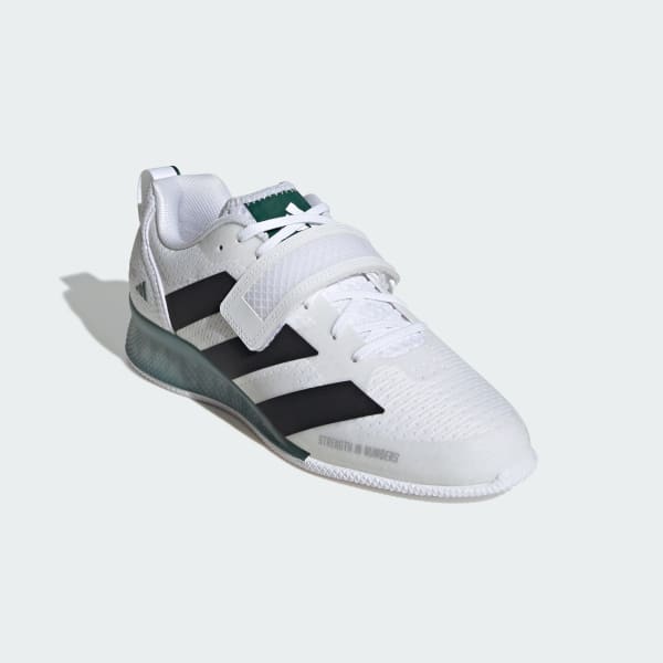 Bianco Scarpe adipower Weightlifting 3