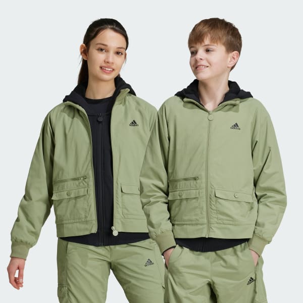 Verde Chaqueta Street Jam Woven Cargo (Adolescentes)