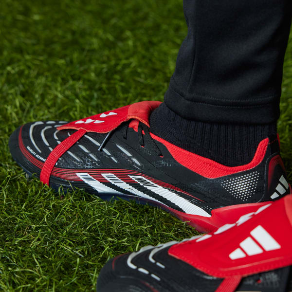 adidas プレデターelite BWR Chuteiras de gramado firme com língua dobrável Predator Elite BWR