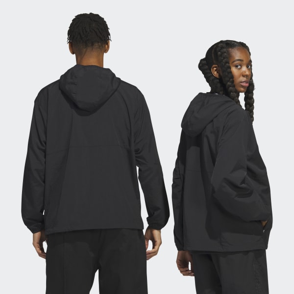 Black 크링클 쉘 재킷