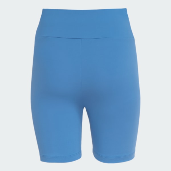 Azul Shorts Treino De Poliamida