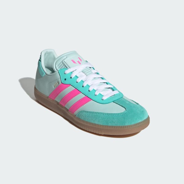 Turquoise Chaussure Samba Messi