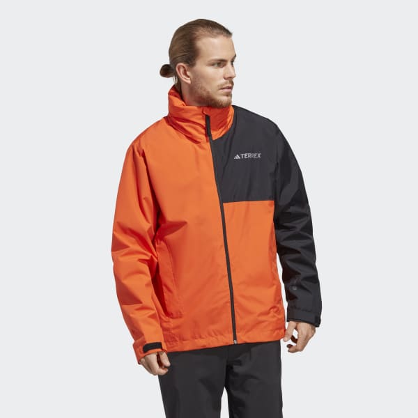 Orange Veste de pluie double couche Terrex Multi RAIN.RDY