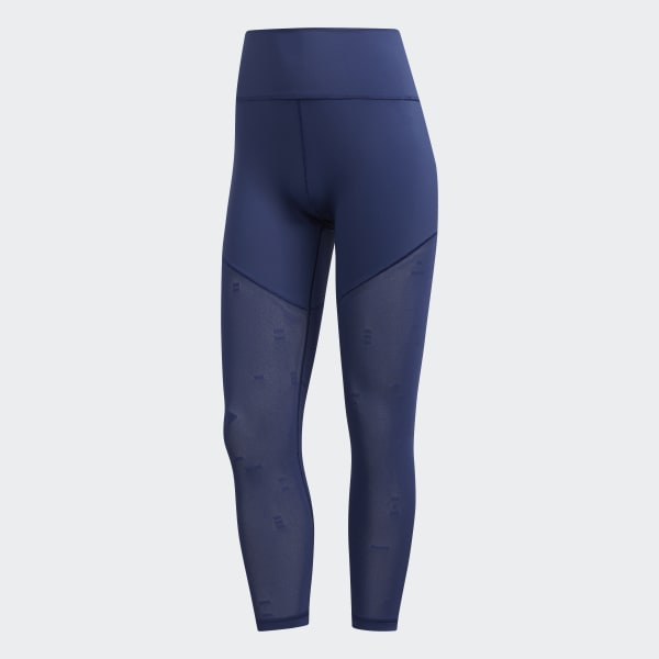Blue Believe This 2.0 Jacquard Mesh 7/8 Tights