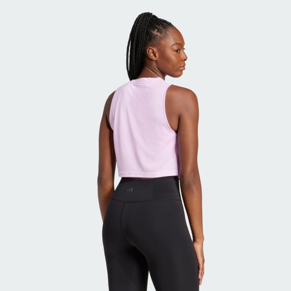 Roxo Regata Boxy de Treino Train Essentials