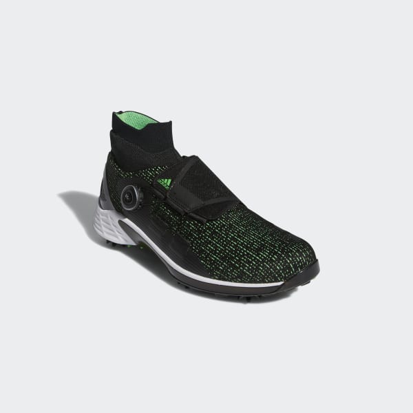 adidas ZG21 Motion Primegreen BOA Mid Golf Shoes - Black | men 