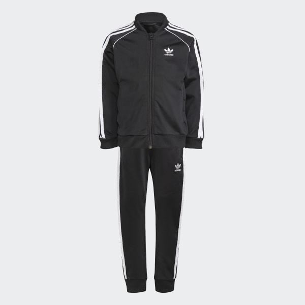 adidas sweatsuit black