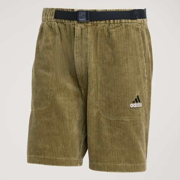 adidas Equipment Corduroy Shorts - Green | Free Shipping