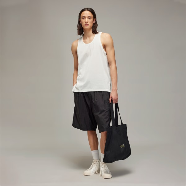 Svart Y-3 Ultralight Nylon Bukse