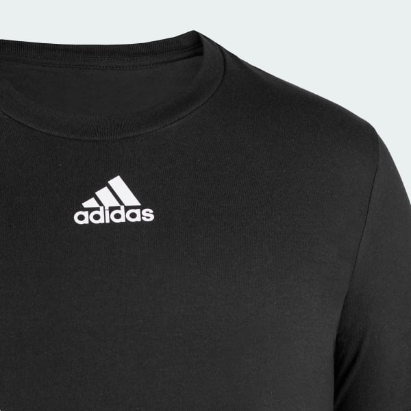 Negro Playera adidas Logo Pequeño