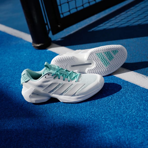 adidas adizero Ubersonic Tennis Shoes - White | Free Shipping with