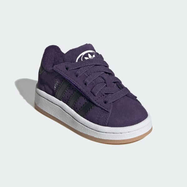 Paars Campus 00s Comfort Closure Schoenen met Elastische Veters