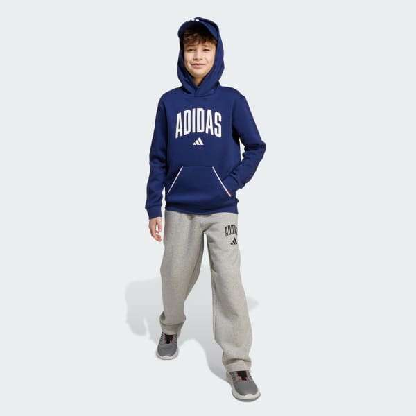 Grijs Seasonals Essentials Collegiate Typography Broek Kids
