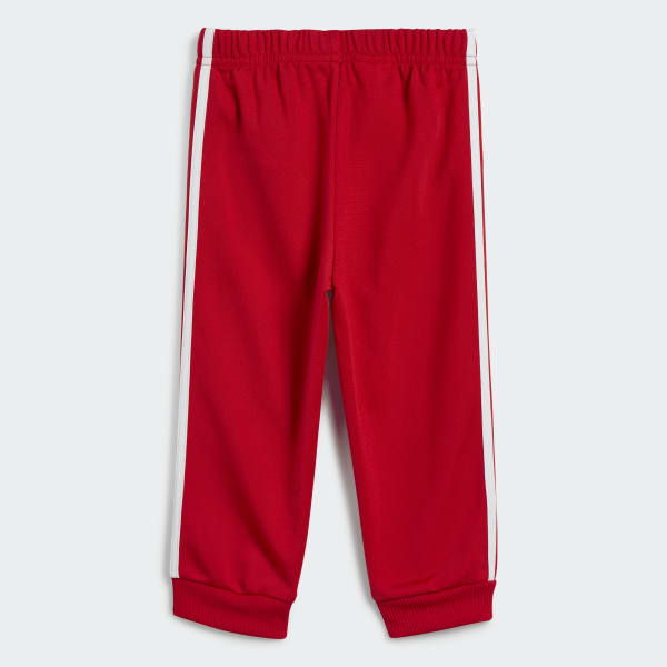 adidas red tracksuit toddler