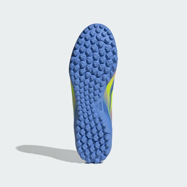 Azul Zapatos de Fútbol F50 Club Pasto sintético