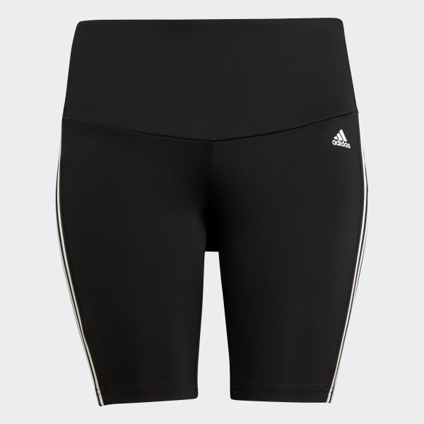 Black Designed to Move High-Rise Sport Short Tights (Plus Size) 28777