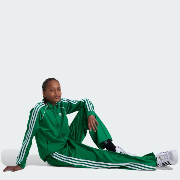 Vert Track top Adicolor SST Enfants