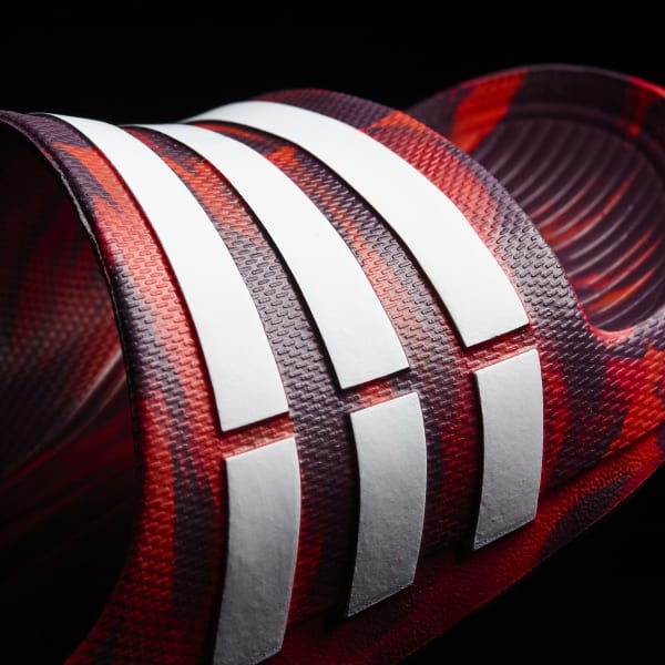 chinelo adidas duramo vermelho