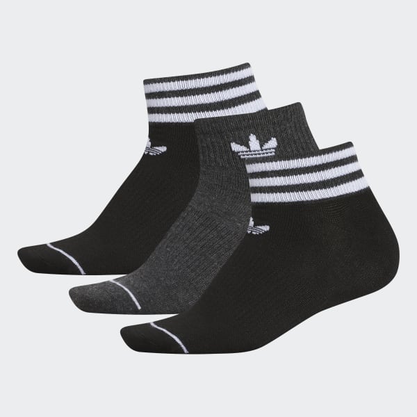 adidas Low-Cut Socks 3 Pairs - Black 