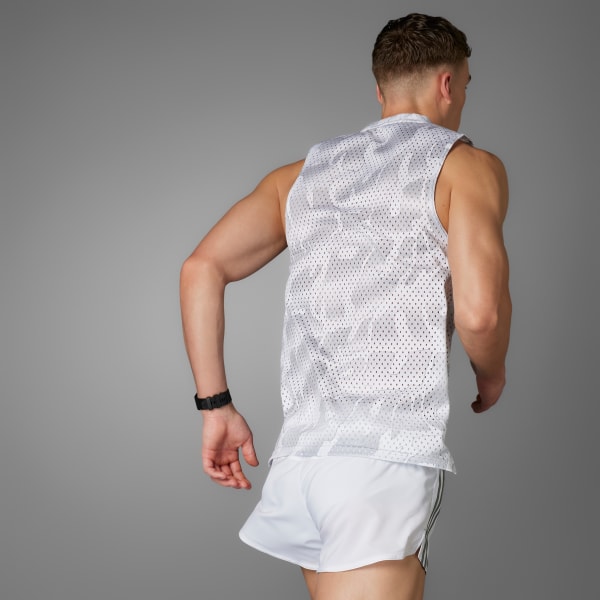 White AEROREADY Tank Top