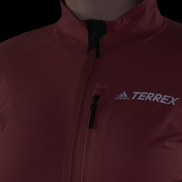 cervená Bunda Terrex Xperior Cross-Country Ski Soft Shell AT987
