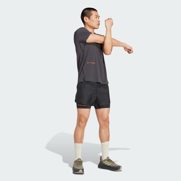Black Adi365 H.Koumori Running T-Shirt