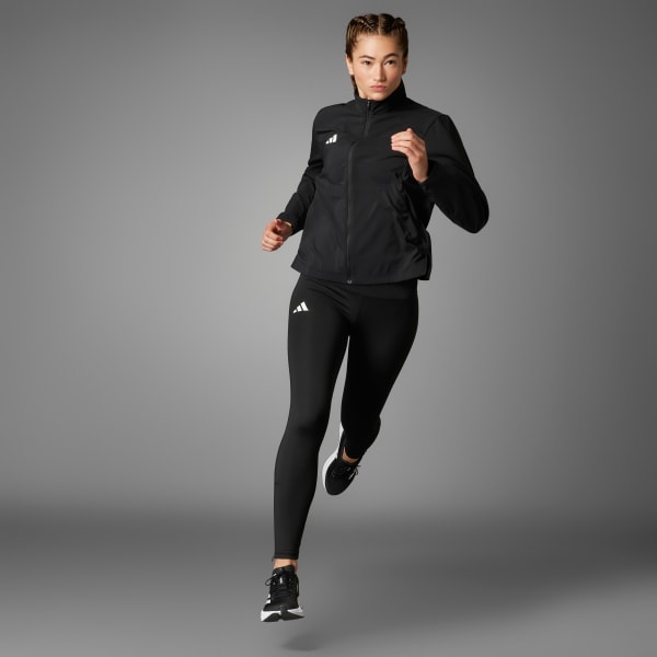 Siyah Adizero Essentials Full-Length Tayt