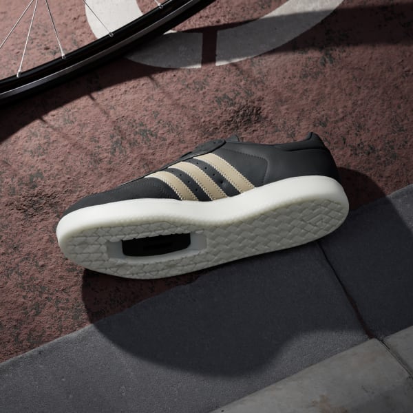 adidas Velosamba Leather Shoes - Black | Free Shipping with
