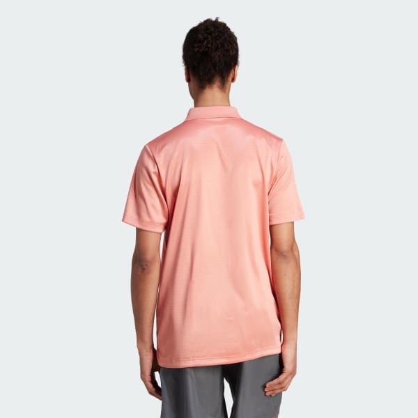 Red Designed to Move 3-Stripes Polo Shirt